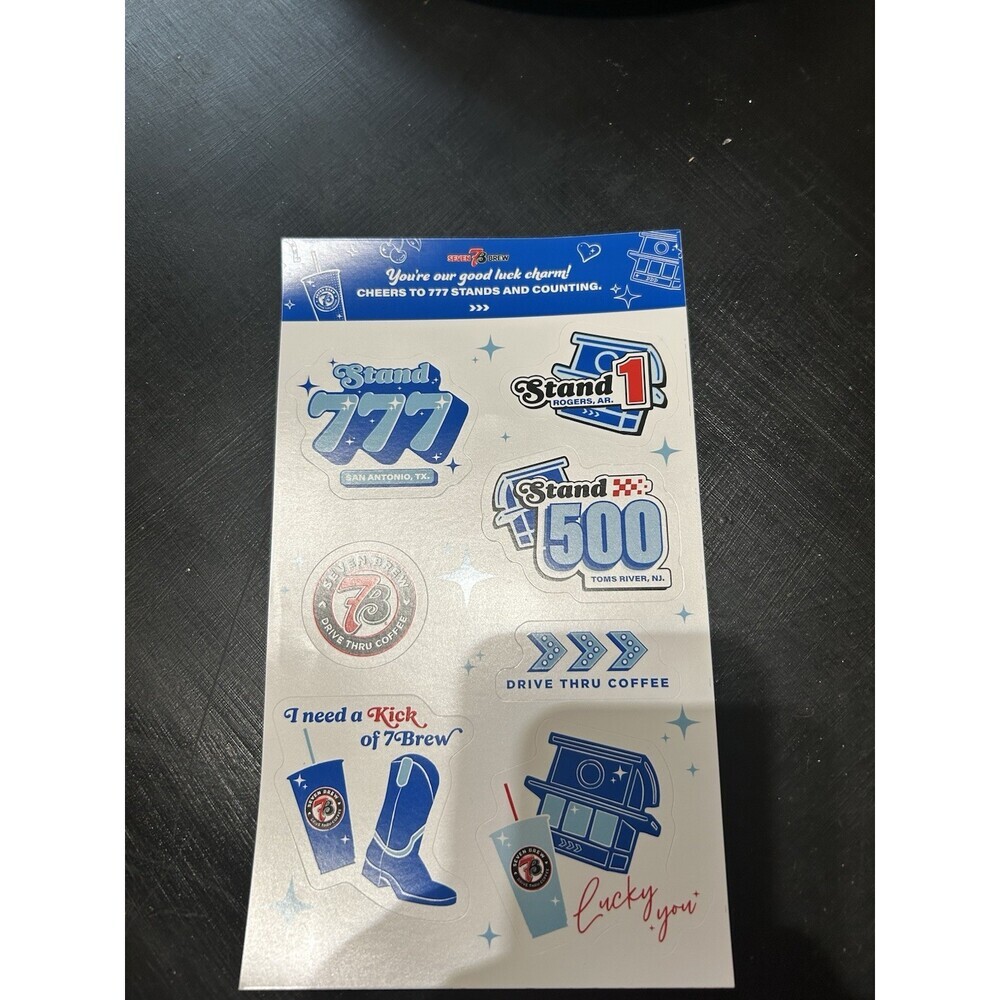 7 Brew Sticker Sheet